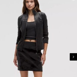Lululemon Define Jacket Velvet Black Size 8 New with tags